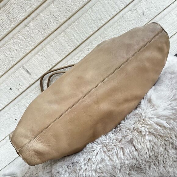 GUCCI Beige Y2K Vintage Slouchy Tote Drawstring Shoulder Bag Jackie Sherry Line - Picture 6 of 13